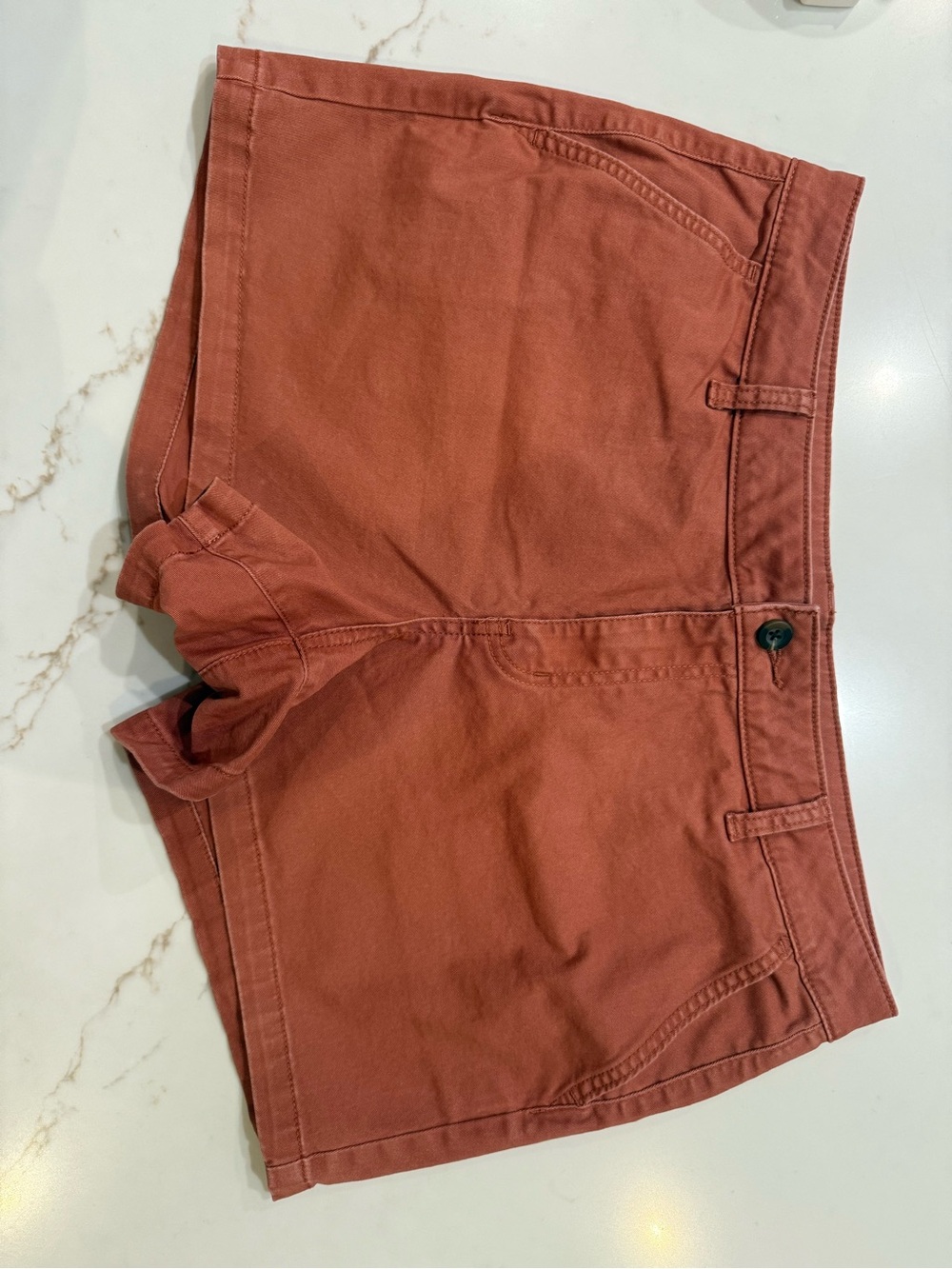 a.n.a Women’s Rust Orange Jean Shorts